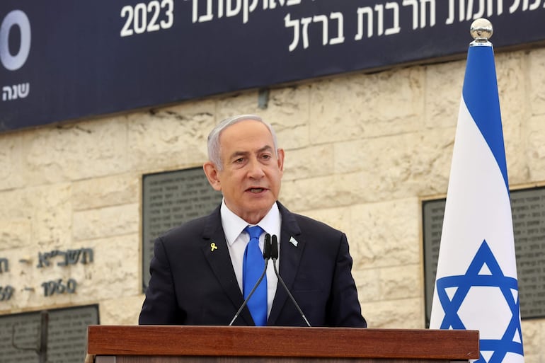 Benjamin Netanyahu, primer ministro de Israel.