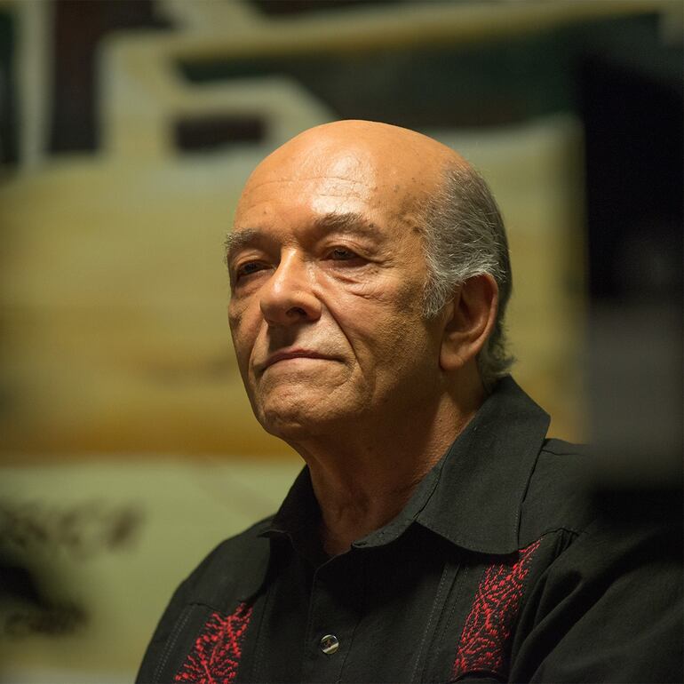 Mark Margolis caracterizado como Hector Salamanca en la serie "Breaking Bad". El actor falleció ayer a los 83 años.