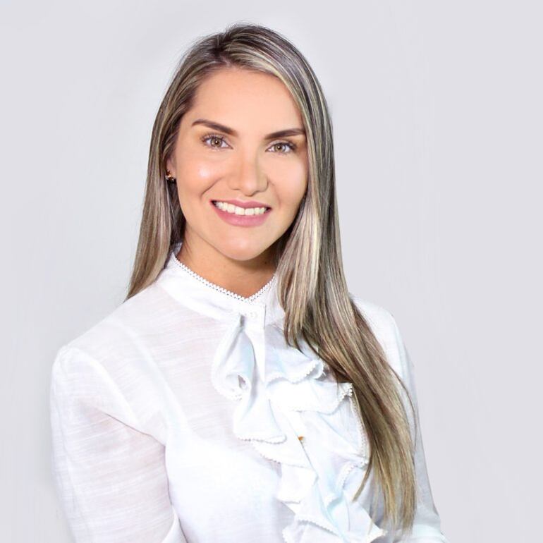 Johana Vega Insfrán, diputada electa.