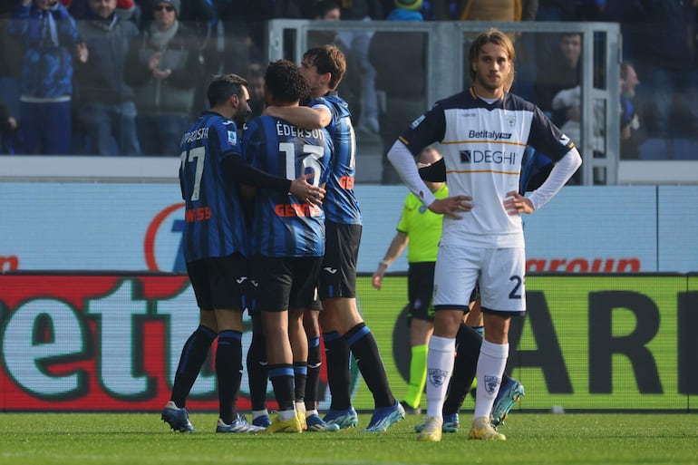 Atalanta derrotó a Lecce en el calcio italiano