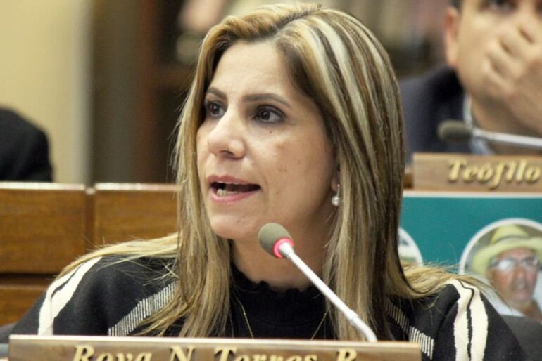 La diputada liberal Roya Torres sería desaforada en el marco de esta causa. 