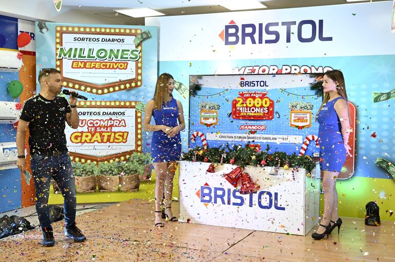 Bristol sigue premiando a sus clientes con fabulosos premios.