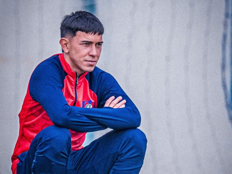 Gabriel Aguayo, futbolista de Cerro Porteño.