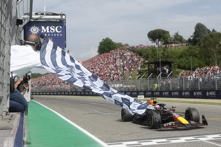 Max Verstappen fue el mejor en Italia