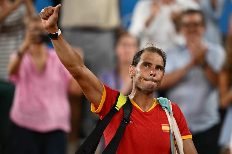 La leyenda Rafael Nadal se despidió del tenis olímpico de París tras su derrota en dobles.