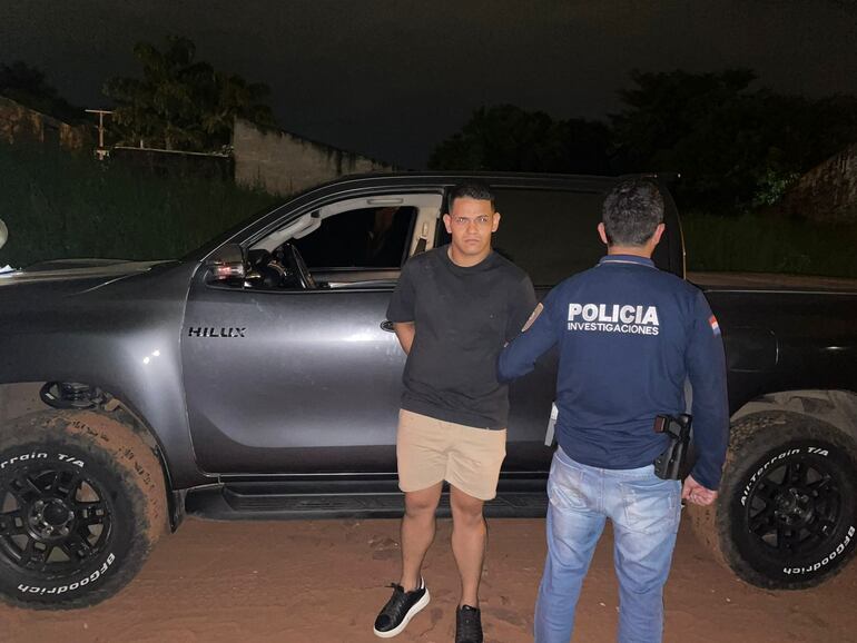 Este joven de 22 años fue aprehendido y es sindicado como el supuesto autor del asalto a un cambista.