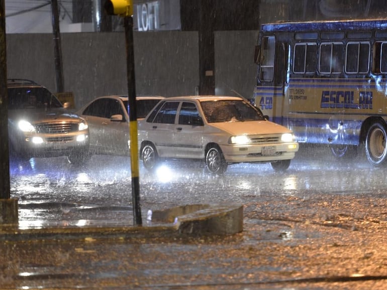 Foto de archivo de un día de lluvia.