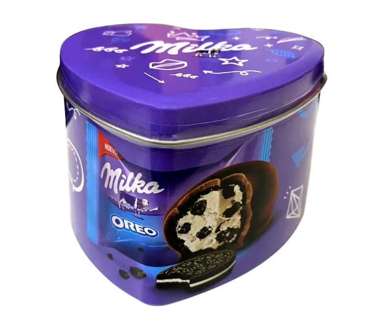 Dulzura plena con el Bombón Chocolate Milka con relleno de oreo.