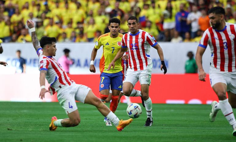 Paraguay no pudo con Colombia en el debut en la Copa América