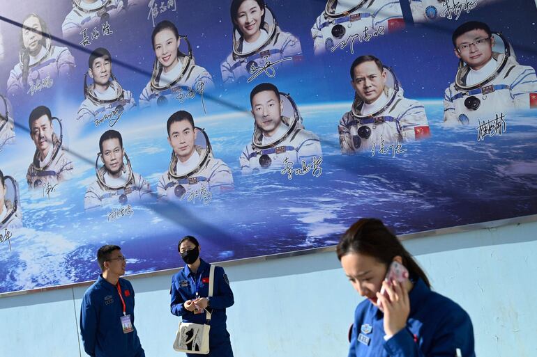 China enviará en misión espacial a su tripulación más joven. (AFP)