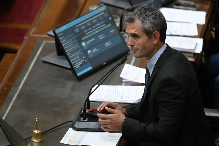 El presidente de la Cámara de Diputados de Argentina, Martin Menem.