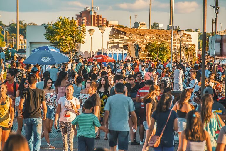 Costanera República del Paraguay en Encarnación.