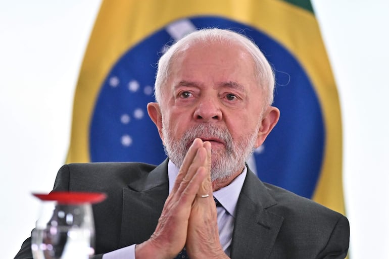 Luiz Inácio Lula da Silva, presidente de Brasil.