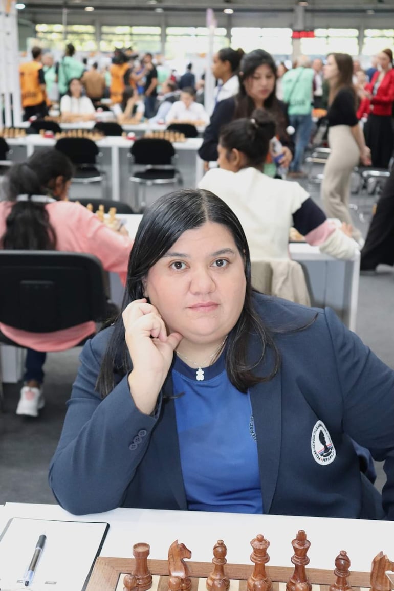 Gaby Vargas consiguió una gran victoria para el team femenino de nuestro país, en el enfrentamiento contra las croatas.