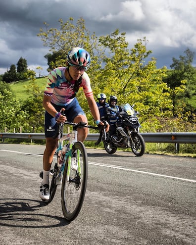 La ciclista paraguaya Agua Marina Espínola Salinas (31/3/1996) será parte de la cita mundialista en Glasgow, Escocia.