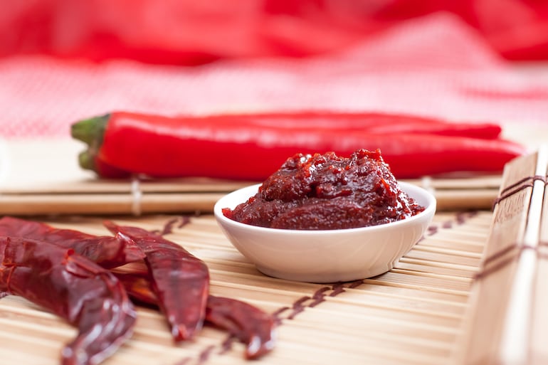 Salsa gochujang.