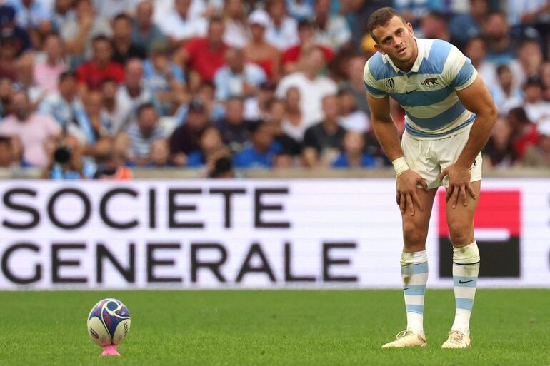 Emiliano Boffelli (28 años), con sus 19 puntos, condujo a Argentina al triunfo sobre Gales.