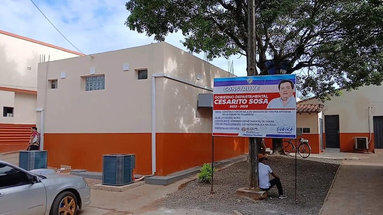 Exterior de la UTI Neonatal.