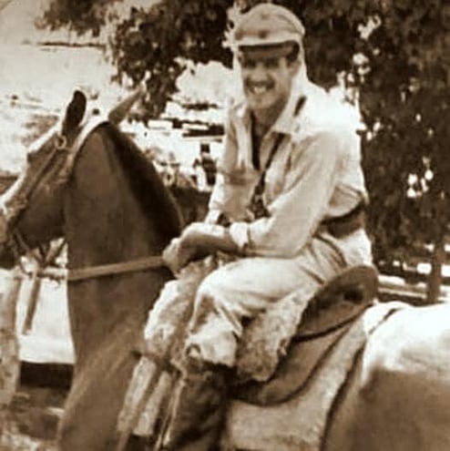 “Zúñiga Bota Puku” es como se lo conocía al comisario Ramón Alfredo Villalba García de Zúñiga. Foto de la cuenta de X del historiador Fabián Chamorro.