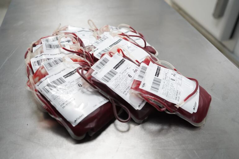 Nuevos equipos del Centro de Producción de Sangre del Instituto de Previsión Social IPS.