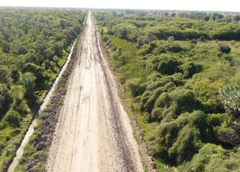 Los chaqueños siguen esperando el asfaltado de la ruta PY12, tramo cruce Nanawa – Gral. Bruguez y accesos.