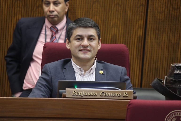 Benjamín Cantero (ANR-HC), diputado.