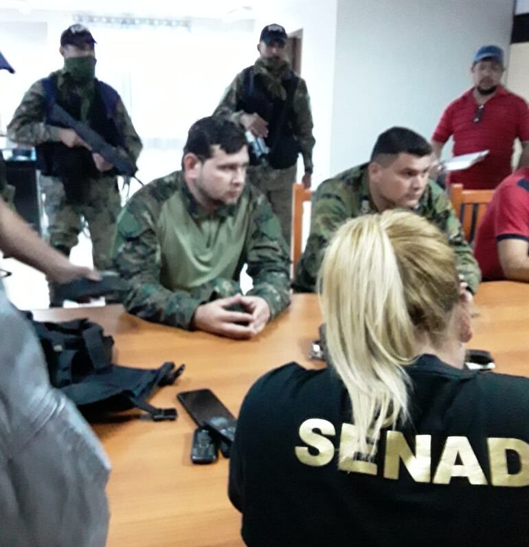 Policías en el marco del Operativo Dignidad.