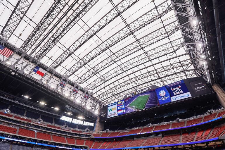 El NRG Stadium espera por Paraguay vs. Colombia.