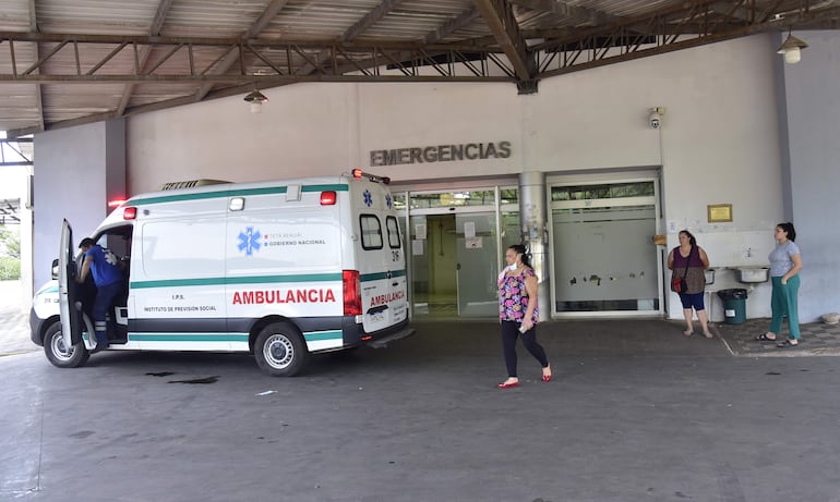 Ala de Urgencias del Hospital Central del IPS.