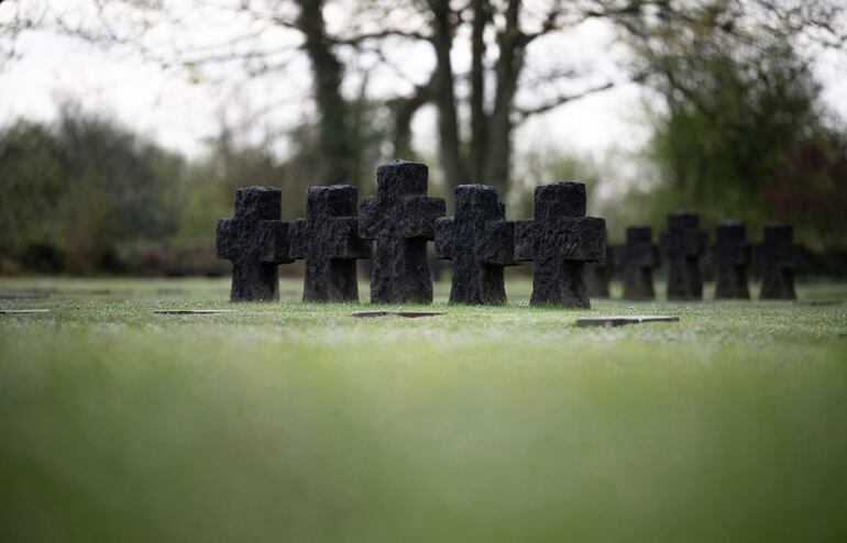 Cementerio en Francia.