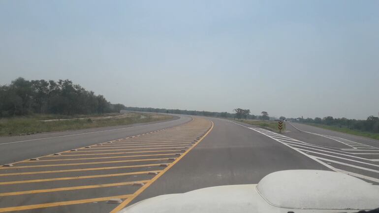 Ruta de la bioceanica zona del Alto Paraguay.