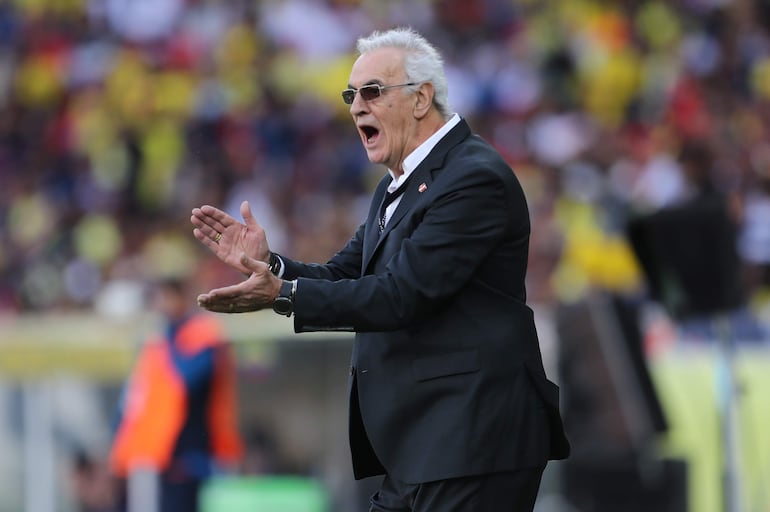 Jorge Fossati, técnico de la selección de Perú.