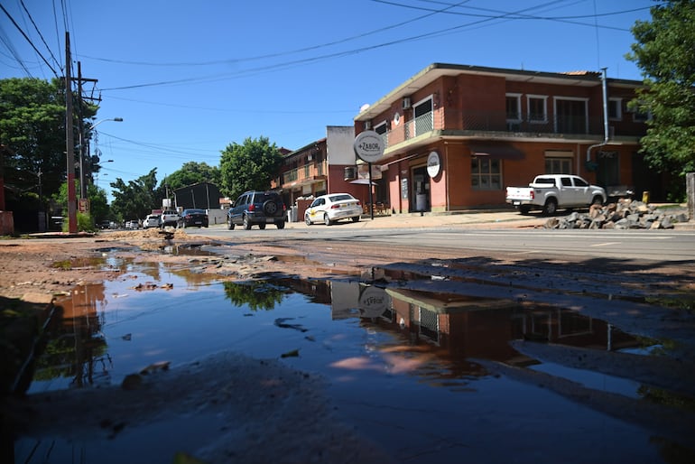 Desde la Essap manifestaron que terminarán los trabajos en el barrio Herrera la próxima semana, para el recapado de Lillo por parte de la Municipalidad.