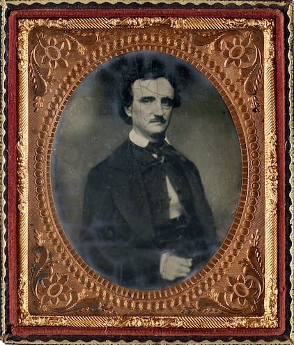 Edgar Allan Poe, daguerrotipo, circa 1847.