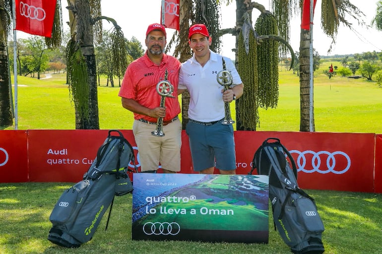 Diego Gómez y Pablo Centurión ganaron el Audi quattro Cup.