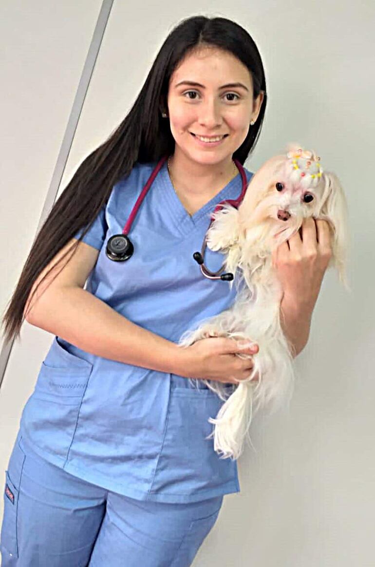 Rebecca Moreno, médica veterinaria.