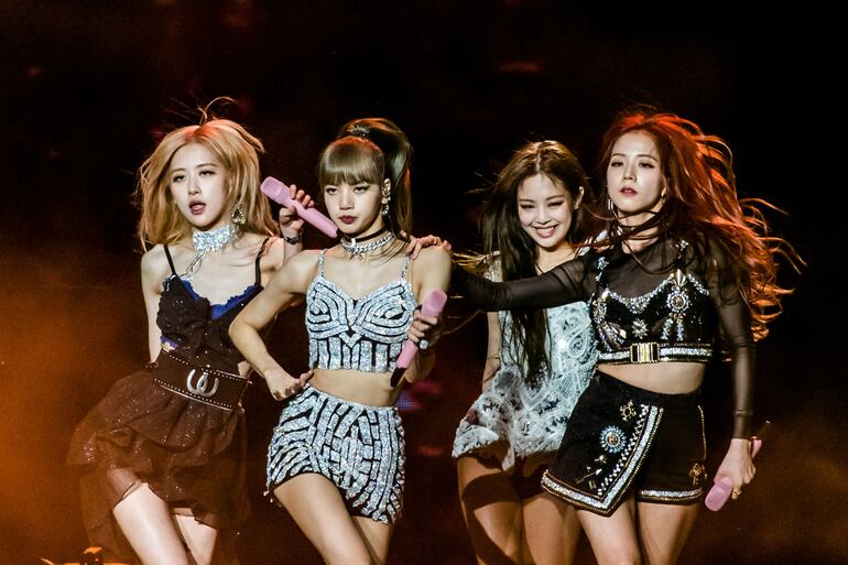 Integrantes del cuarteto de k-pop Blackpink.