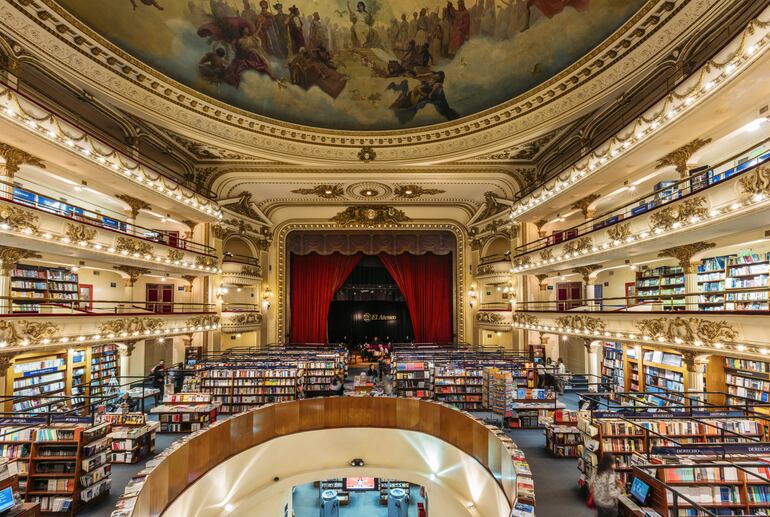 Ateneo Grand Splendid, una de las librerías más lindas del mundo.