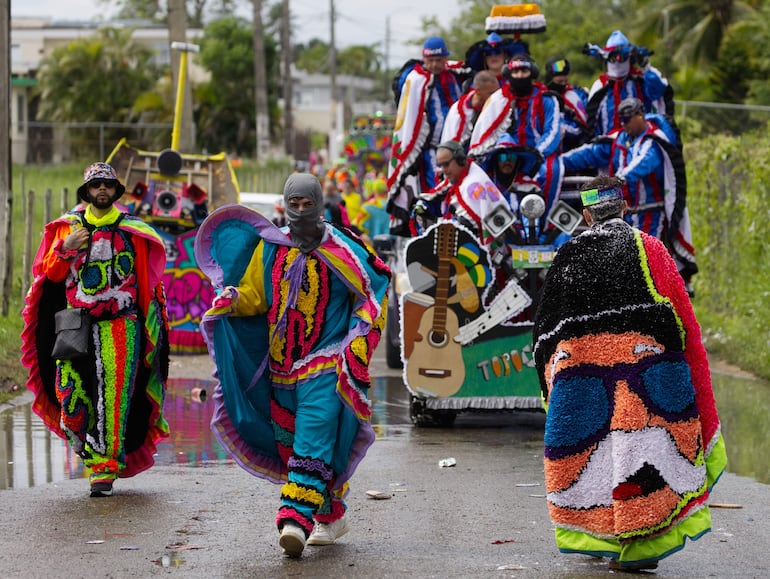 El Festival de las Máscaras en Puerto Rico. 
