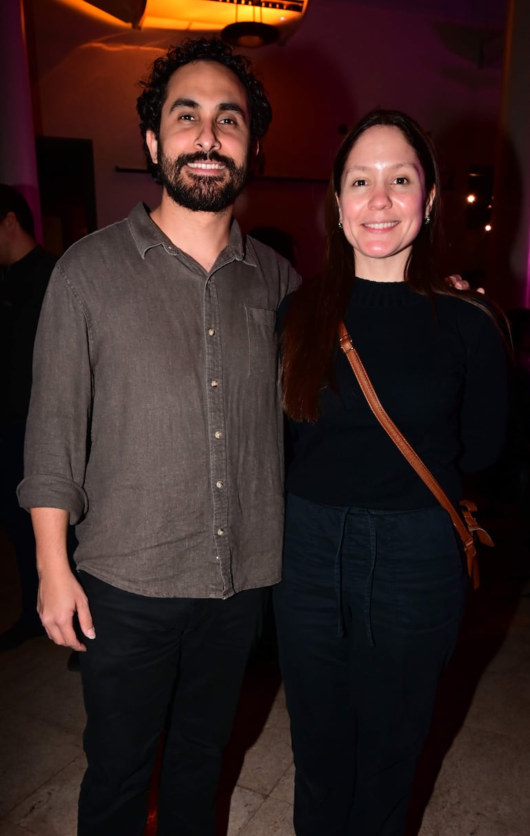 Juanjo Corbalán y Lara Barreto. 