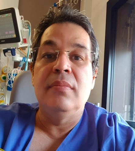 El doctor Joaquín Domínguez, médico paraguayo que dirige un equipo clasificado como el número uno en cardiología de Francia.