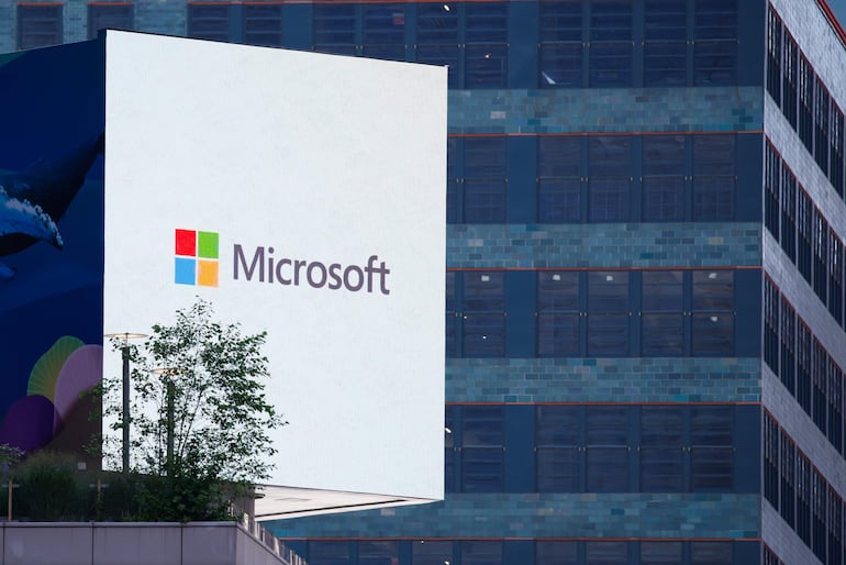 New York (United States), 19/07/2024.- Imagen referencial de Microsoft. (Nueva York) EFE/EPA/KENA BETANCUR