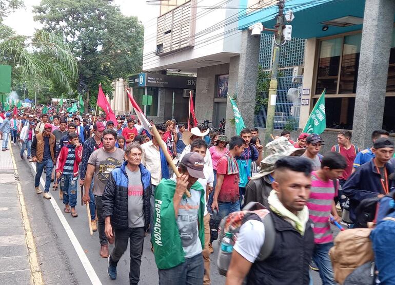 Marcha campesina, FNC