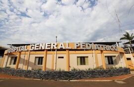 Hospital General Pediátrico Niños de Acosta Ñu. (archivo).