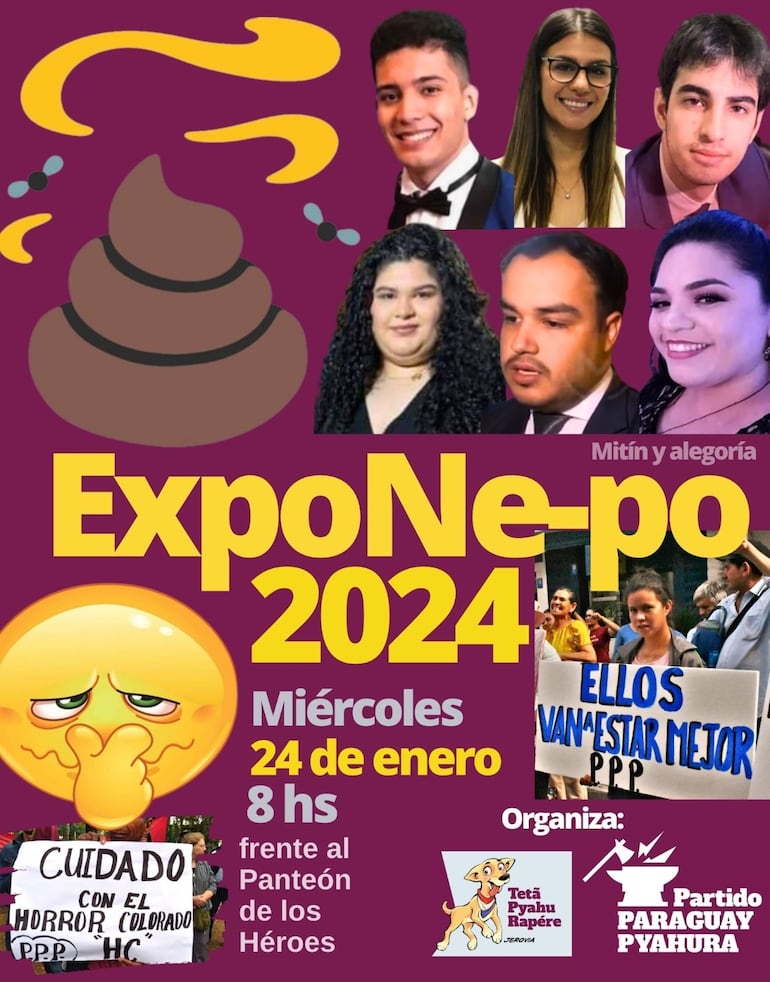 Flyer de la expo "ne-po 2024".