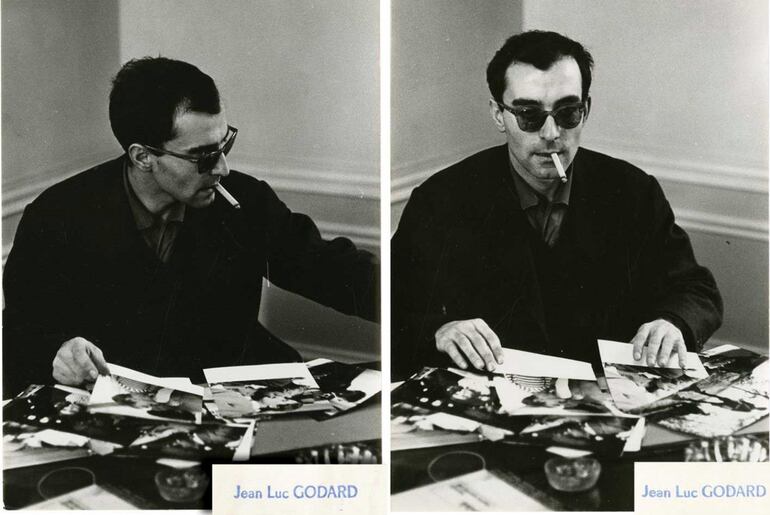 Jean-Luc Godard en 1960.