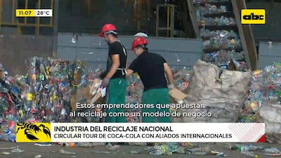 Circular Tour de Coca-Cola: éxito del reciclaje en Paraguay