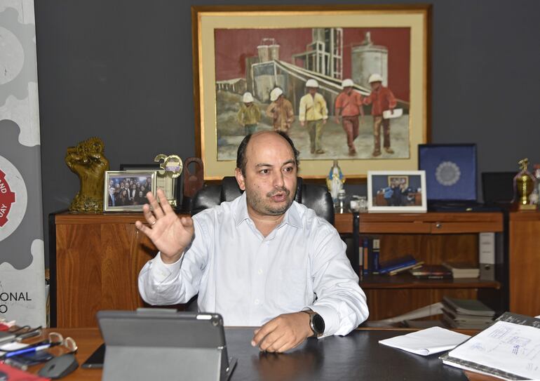 Ernesto Benítez, presidente de la INC.