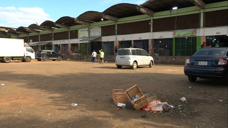 Mercado de Abasto de Asunción. 