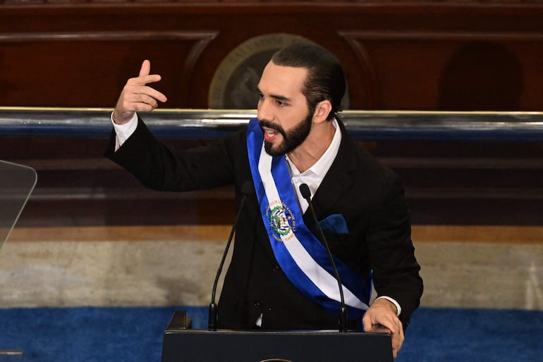 Nayib Bukele, presidente de El Salvador.